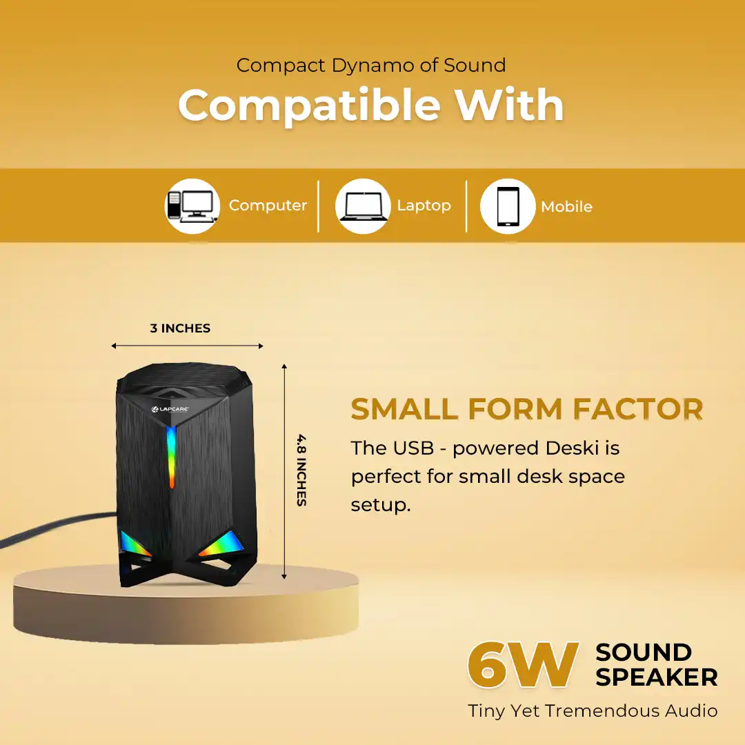 🔊 lapcare deski 2.0 computer speaker 🔊 lapcare deski 2.0 computer speaker